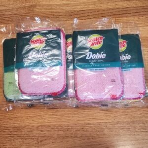 Dobie 2pk Thin Scrubbers